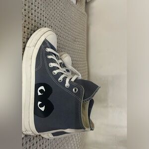 Comme de Garçons gray converse